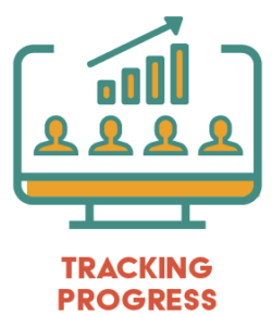 Graphic that says Tracking Progress